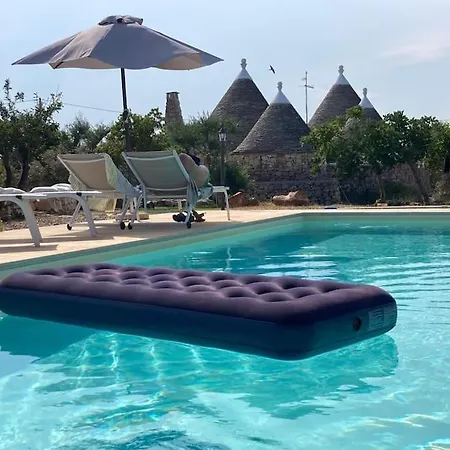 Villa Trullo Antico Con Piscina Indipendente - Trulli Finisterrae Ceglie Messapica Exterior foto